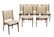 (6) DANISH MID-CENTURY ROSEWOOD DINING CHAIRS