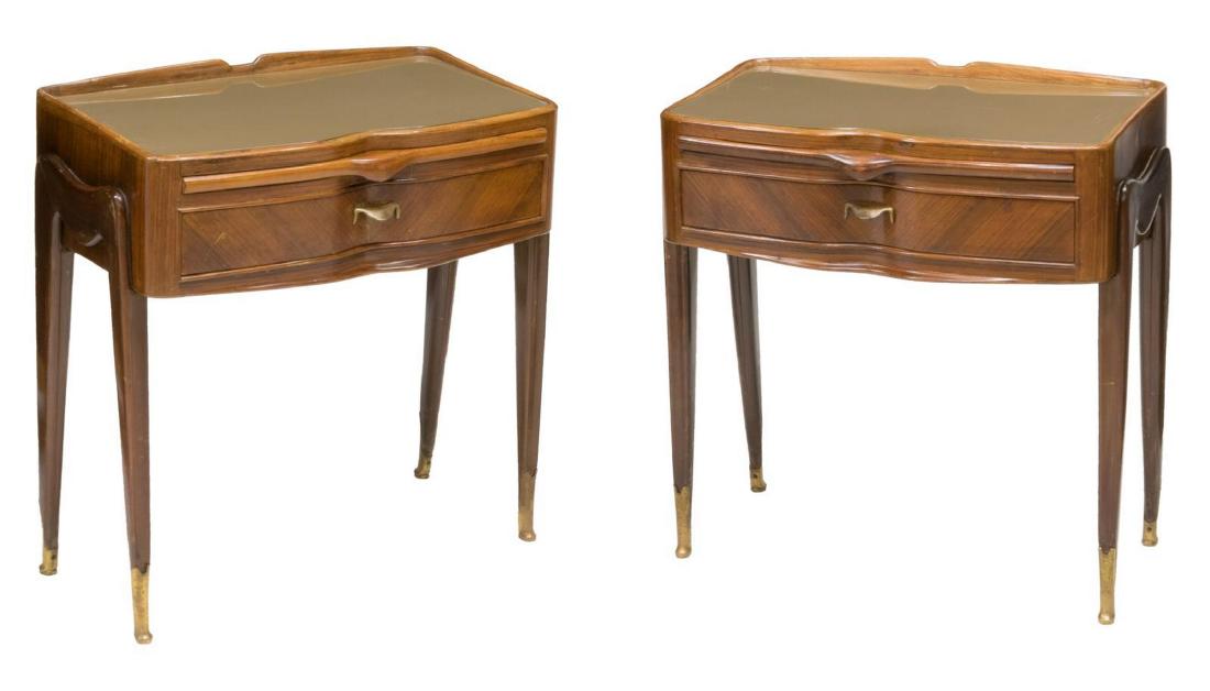 (2) PAOLO BUFFA (ATTRIB.) MID-CENTURY NIGHTSTANDS (1 of 3)