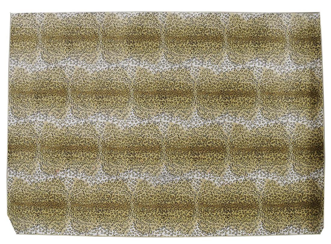 LARGE LEOPARD/ CHEETAH PRINT RUG, 12'0" X 15'0" (1 of 3)