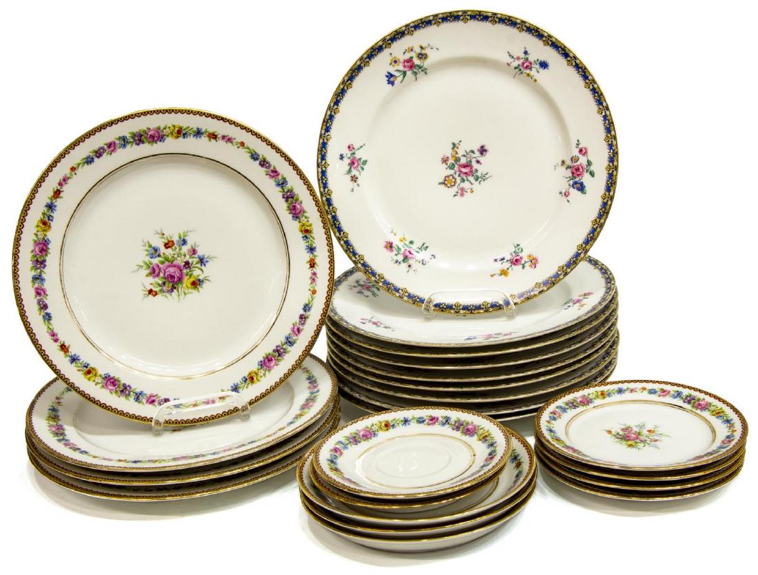 (22) COLLECTION PARTIAL PORCELAIN DINNERWARE (1 of 4)