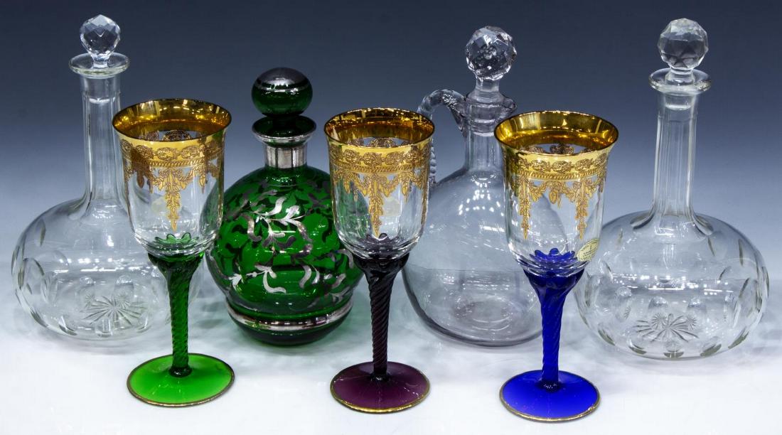 (7) COLLECTION OF MURANO GLASS & OTHER BARWARE (1 of 4)