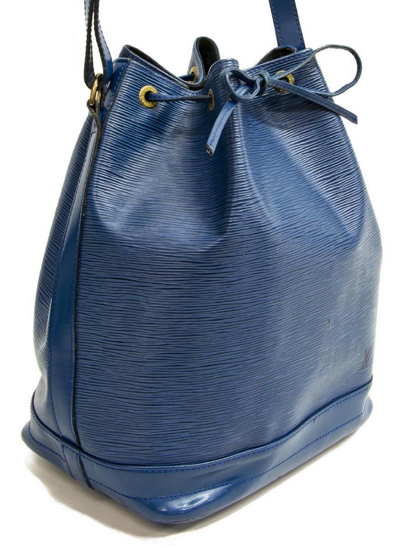 LOUIS VUITTON 'NOE GM' BLUE EPI LEATHER BUCKET BAG (1 of 4)
