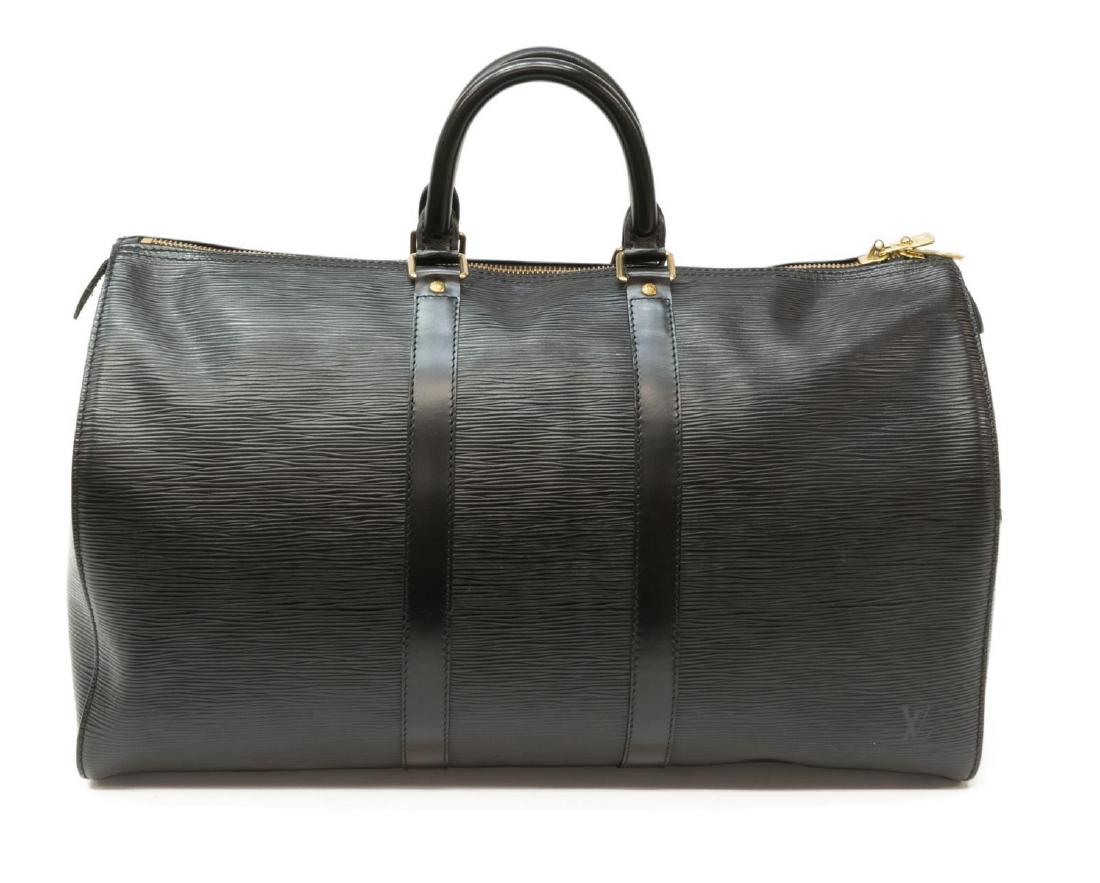 LOUIS VUITTON 'KEEPALL 45' EPI LEATHER DUFFLE BAG (1 of 4)