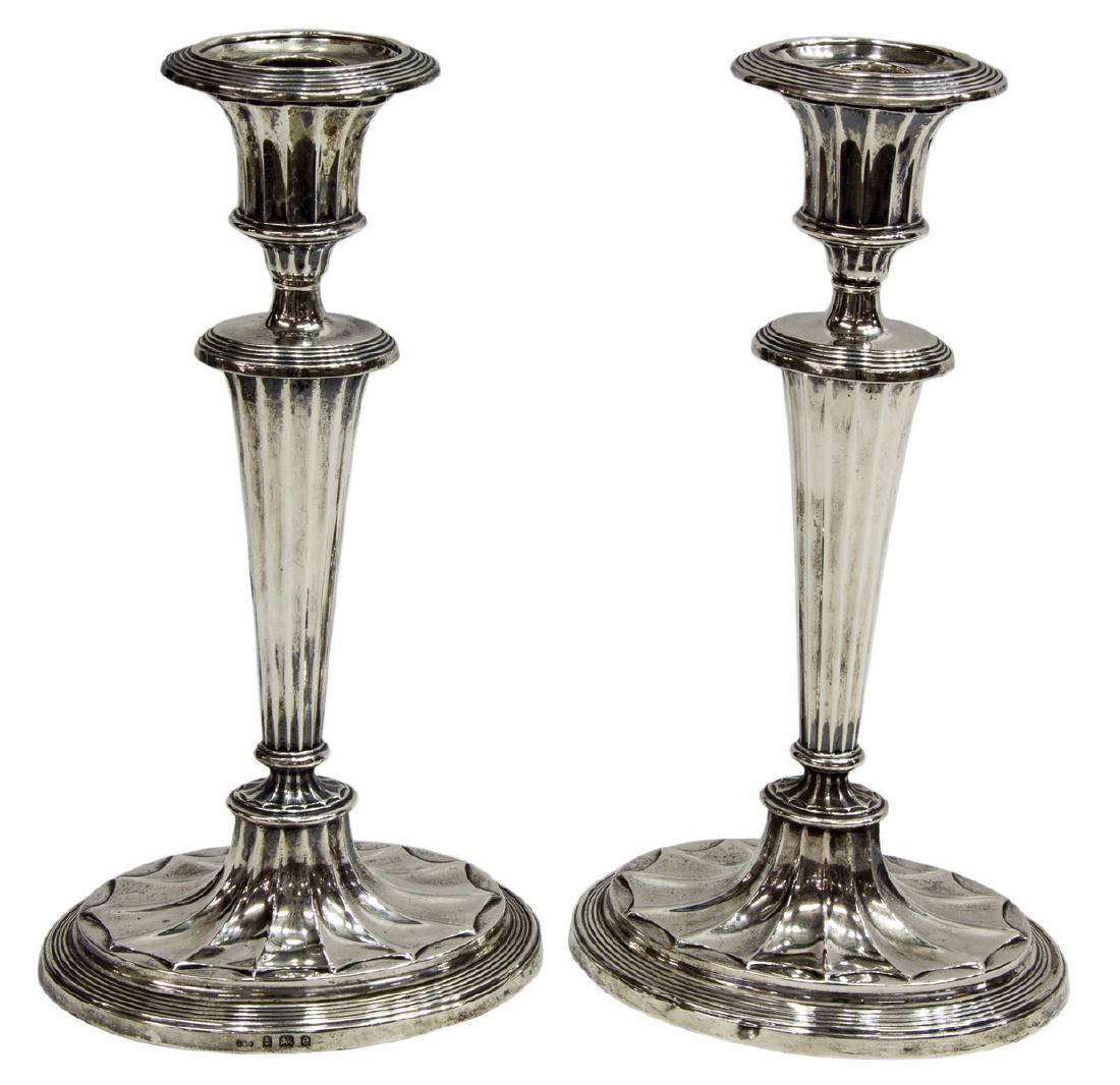 (2) BIRMINGHAM ISG STERLING SILVER CANDLESTICKS (1 of 3)
