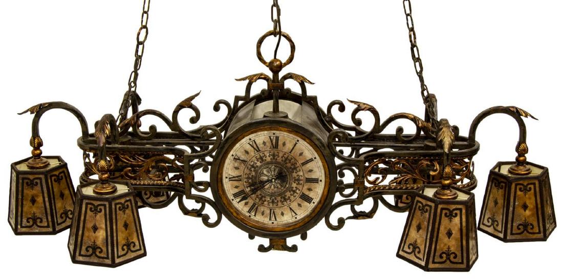 FINE ART LAMPS 'EPICUREAN" SEVEN-LIGHT CHANDELIER (1 of 4)