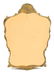 LOUIS XV STYLE GOLD LEAF ACCENTED WALL MIRROR - 3