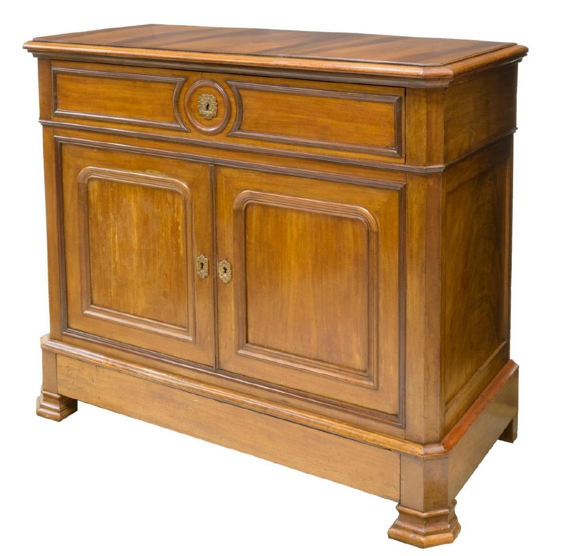 FRENCH LOUIS PHILIPPE WALNUT BUFFET (1 of 6)