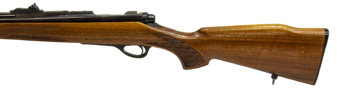 REMINGTON MODEL 600 RIFLE, .243 WIN CALIBER: Remington Model 600 rifle, .243 Winchester caliber, bolt action, 18.5" vent rib barrel, adjustable rear sight, checkered stock, two sling swivels, SN 36XXX *REQUIRES FFL TRANSFER* **Provenance: from a