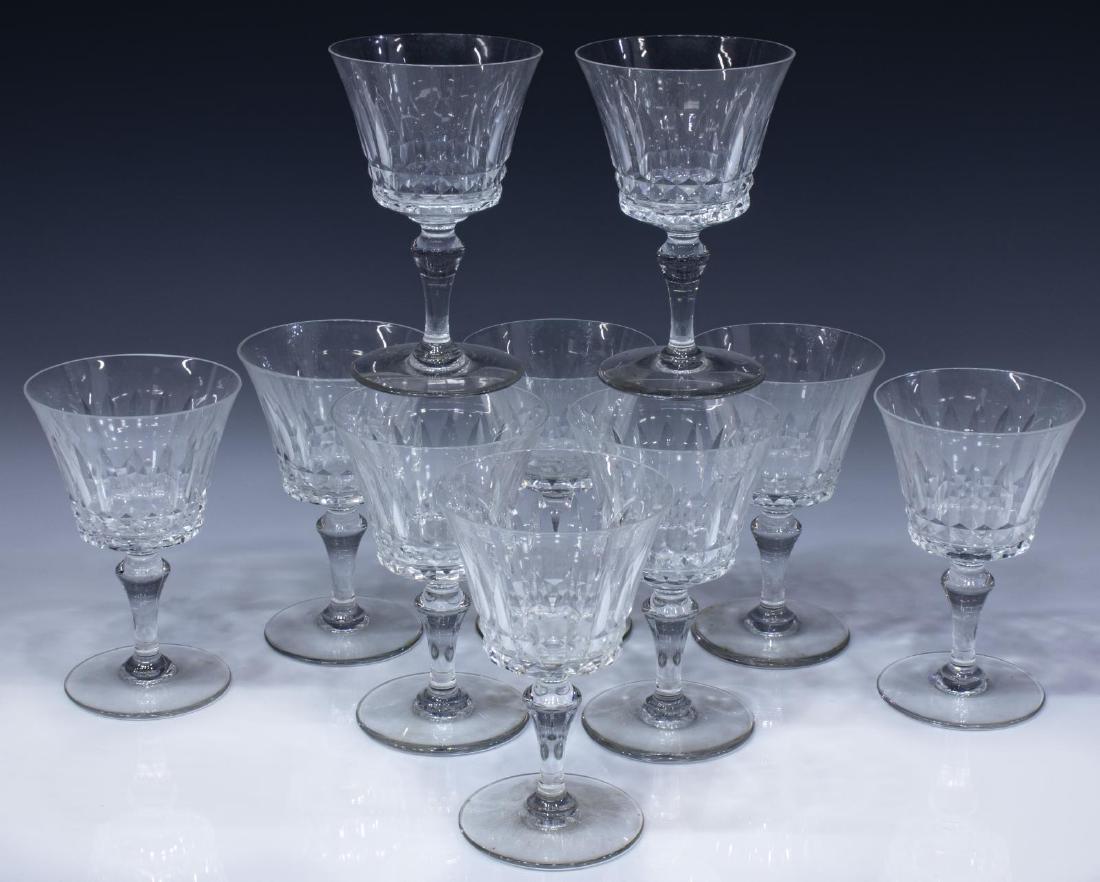 (10) BACCARAT 'PICCADILLY' CRYSTAL WATER GOBLETS (1 of 3)