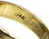 VINTAGE LADIES 14K GOLD RUBY & SAPPHIRE RING - 5