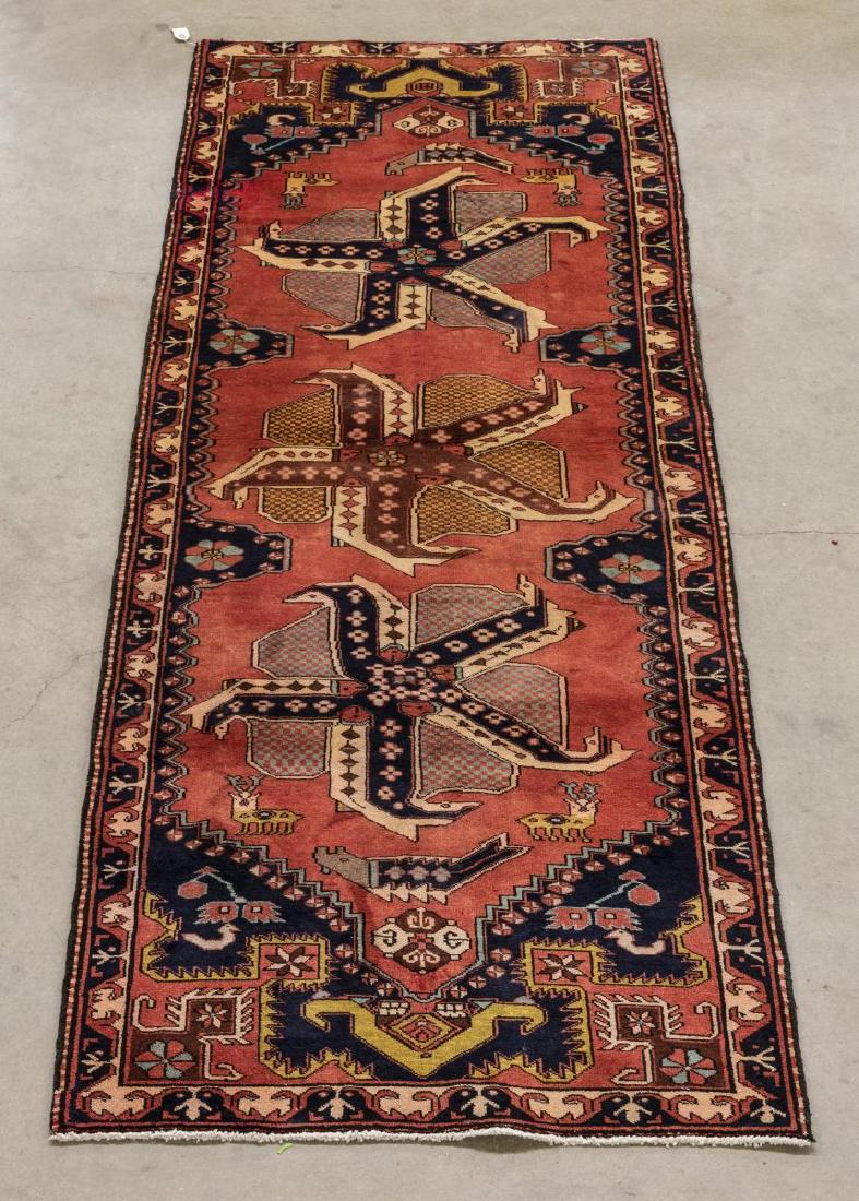PERSIAN HAND-TIED ARDABIL RUNNER 9'7" X 3'5" (1 of 6)