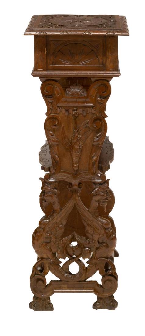 ITALIAN RENAISSANCE REVIVAL GRIFFIN PEDESTAL STAND (1 of 5)