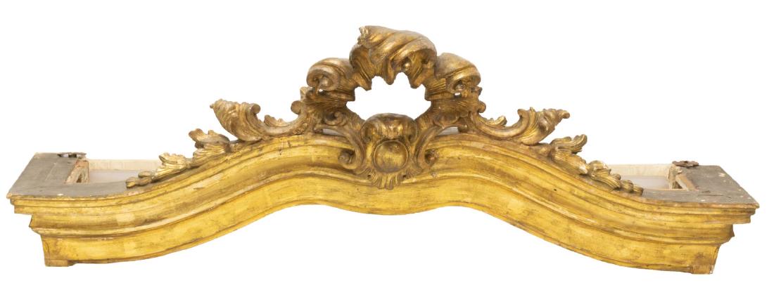 ANTIQUE ITALIAN GILTWOOD ARCHITECTURAL ELEMENT (1 of 3)
