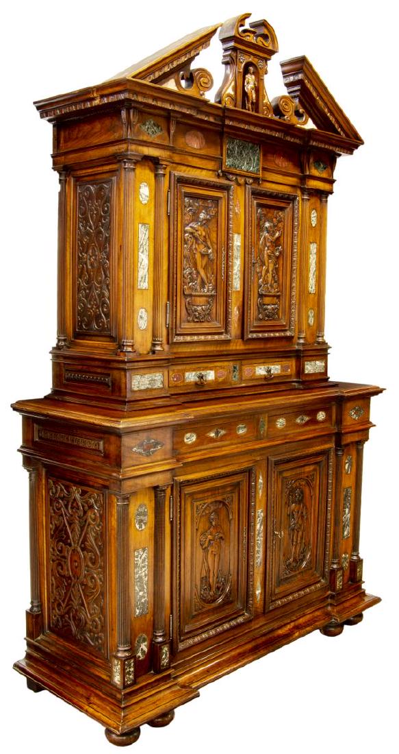 EXCEPTIONAL FRENCH RENAISSANCE REVIVAL DEUX CORPS (1 of 8)