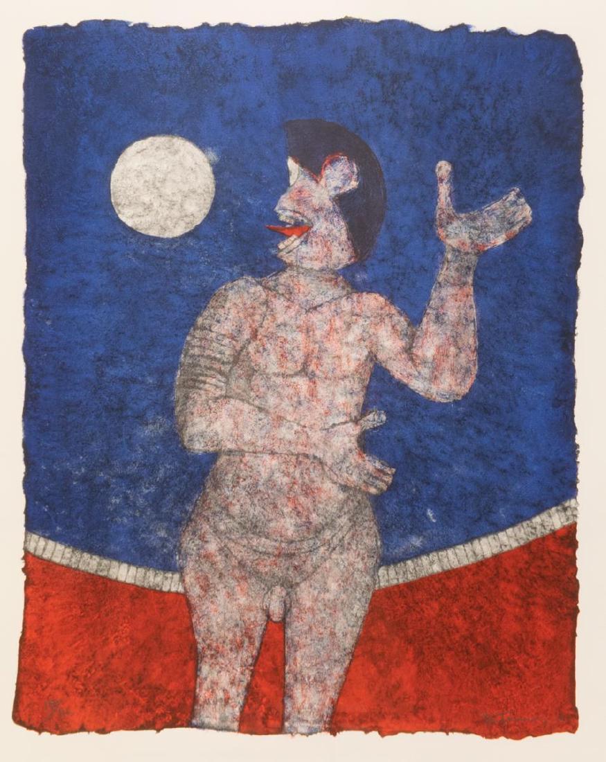 LITHOGRAPH, 'LA LUNA LLENA'