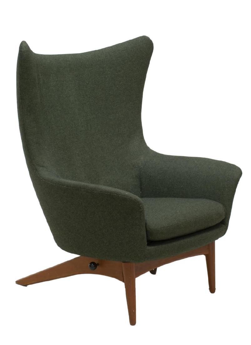 MID-CENTURY H.W. KLEIN BRAMIN RECLINING CHAIR 207 (1 of 4)