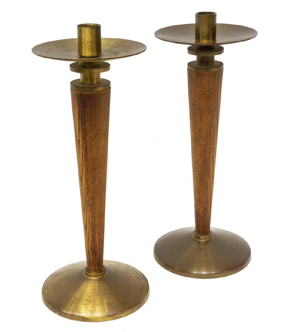 (PR) DANISH MID-CENTURY MODERN CANDLESTICKS (1 of 2)