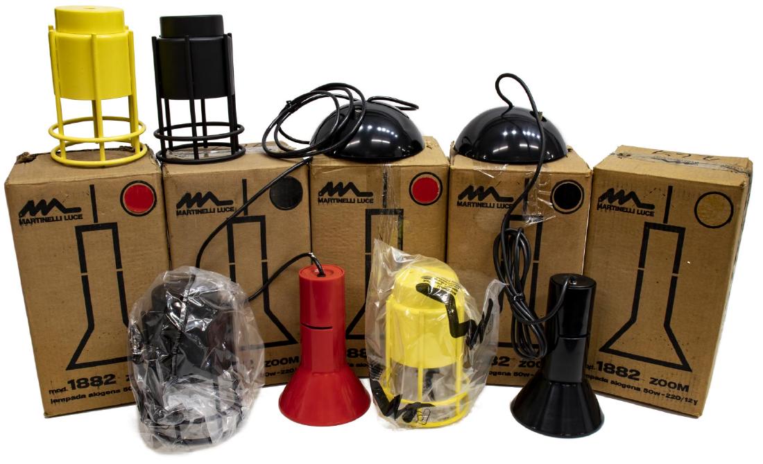 (9) ITALIAN MODERN MARTINELLI LUCE LIGHTING LAMPS (1 of 2)
