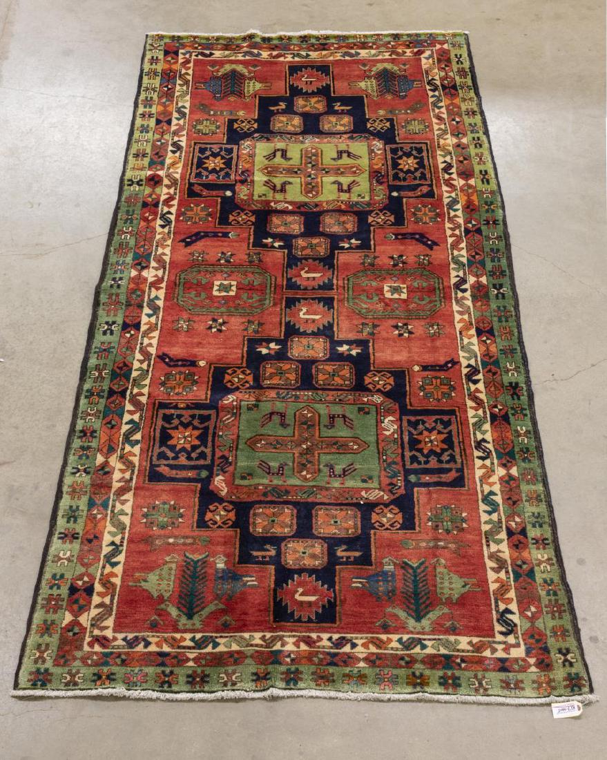 PERSIAN HAND-TIED ARDABIL RUNNER 10'9" X 4'7 (1 of 4)