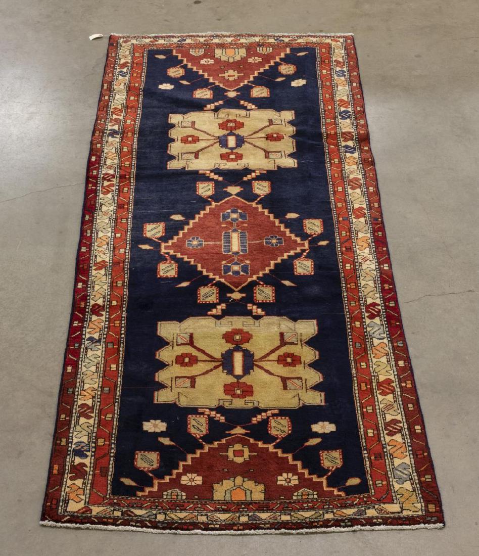 PERSIAN HAND-TIED ARDABIL RUNNER 10'7" X 4'1 (1 of 4)