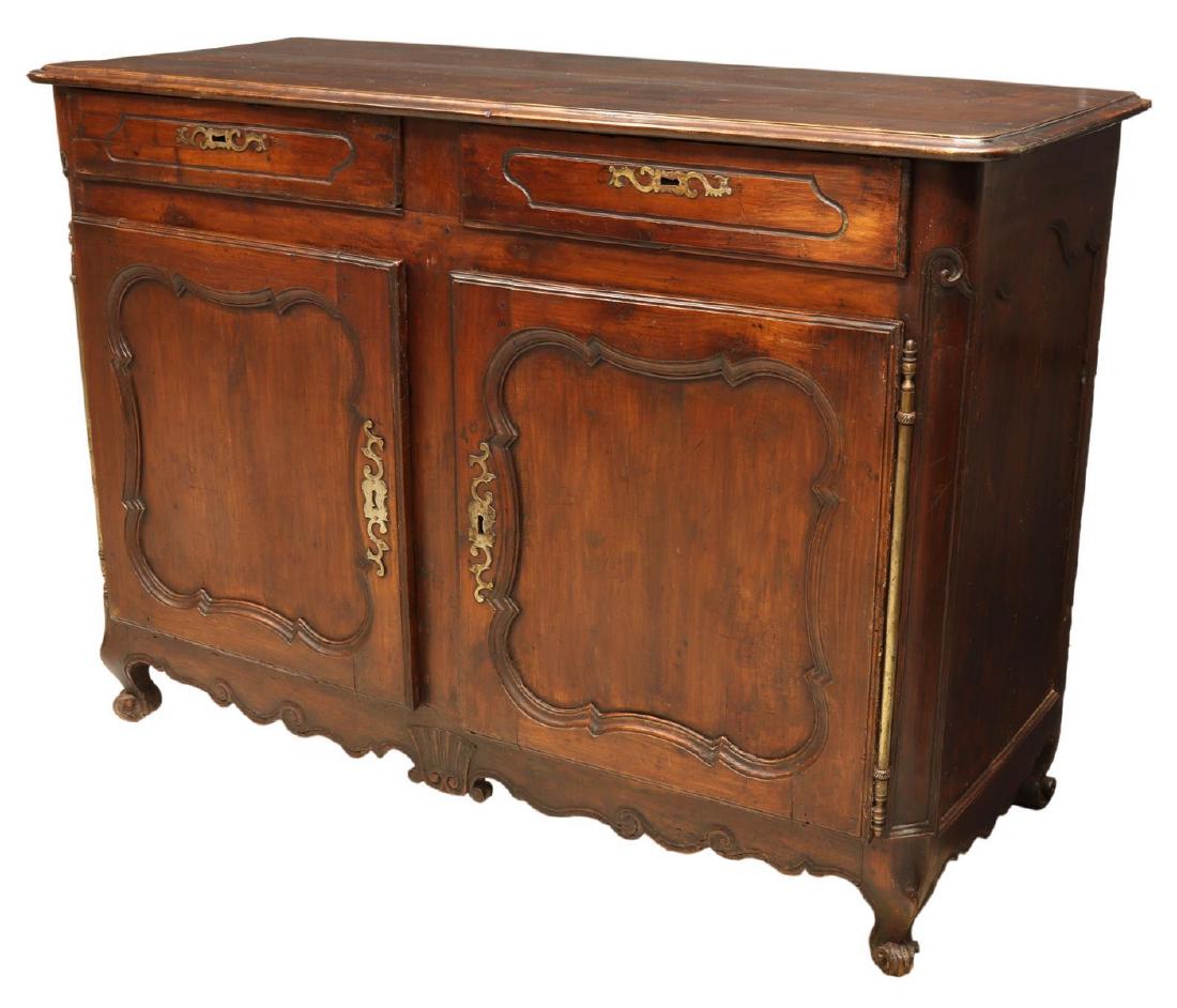 FRENCH LOUIS XV STYLE BUFFET, 18TH/ 19TH C. (1 of 4)