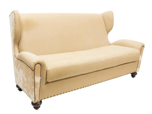 Ej Victor Ralph Lauren Attr Custom Wingback Sofa Ej Victor Ralph Lauren Attr Custom Wingback Sofa