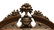 FRENCH CARVED OAK MIRRORED MARBLE TOP BUFFET - 4