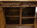 FRENCH CARVED OAK MIRRORED MARBLE TOP BUFFET - 8