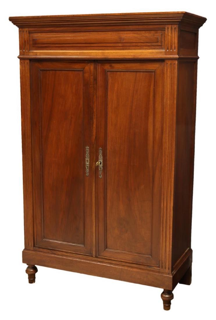 FRENCH LOUIS PHILIPPE TWO DOOR CABINET (1 of 5)