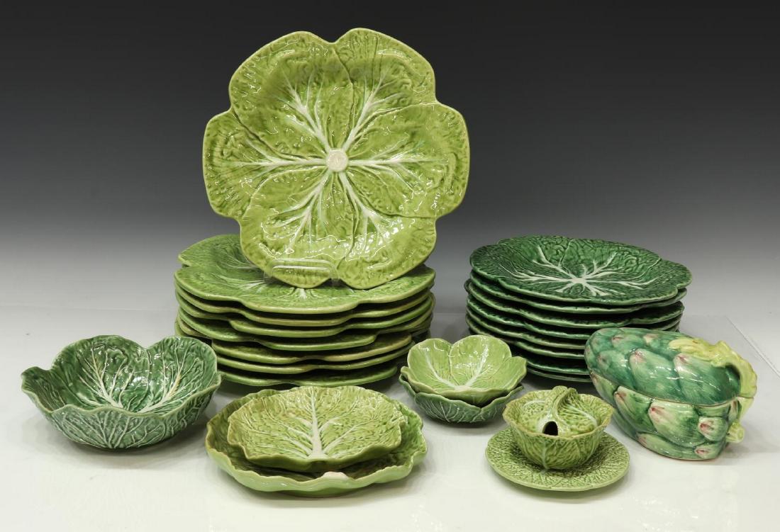 (24) PORTUGAL CABBAGE LETTUCE CERAMIC TABLEWARE (1 of 5)