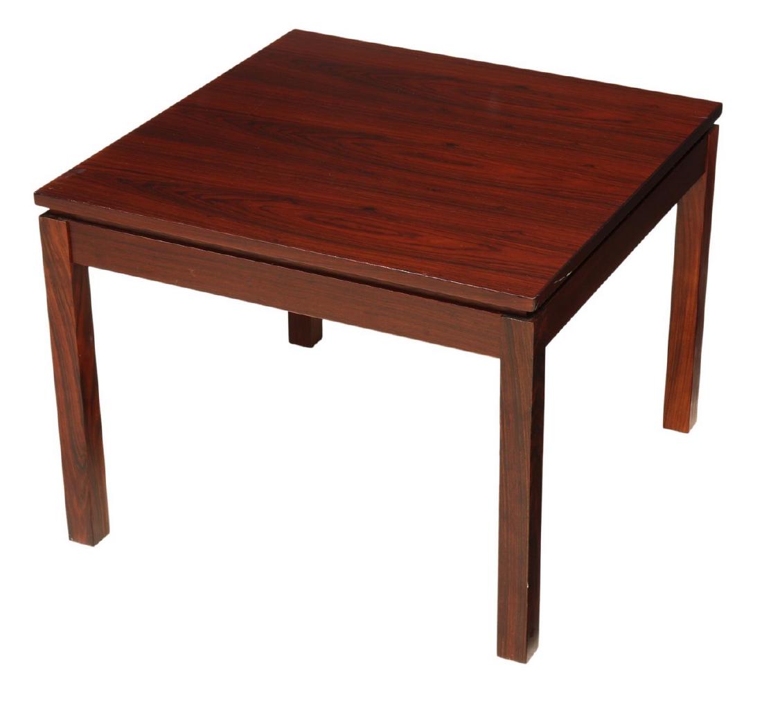 Danish Mid Century Modern Rosewood Side Table