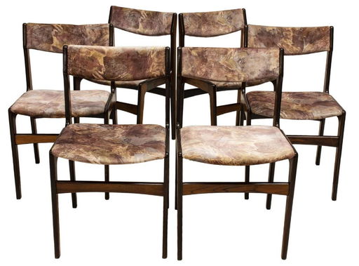 6 Danish Mid Century Rosewood Dining Chairs 6 Danish Mid Century Rosewood Dining Chairs