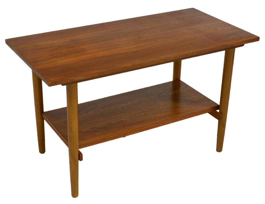 Diminutive Danish Mid Century Teak Side Table