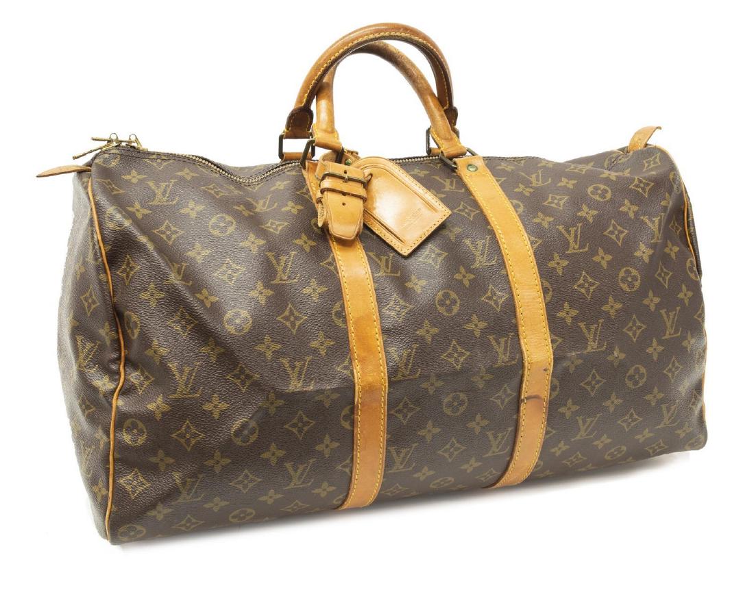 LOUIS VUITTON 'KEEPALL' MONOGRAM DUFFLE BAG (1 of 4)