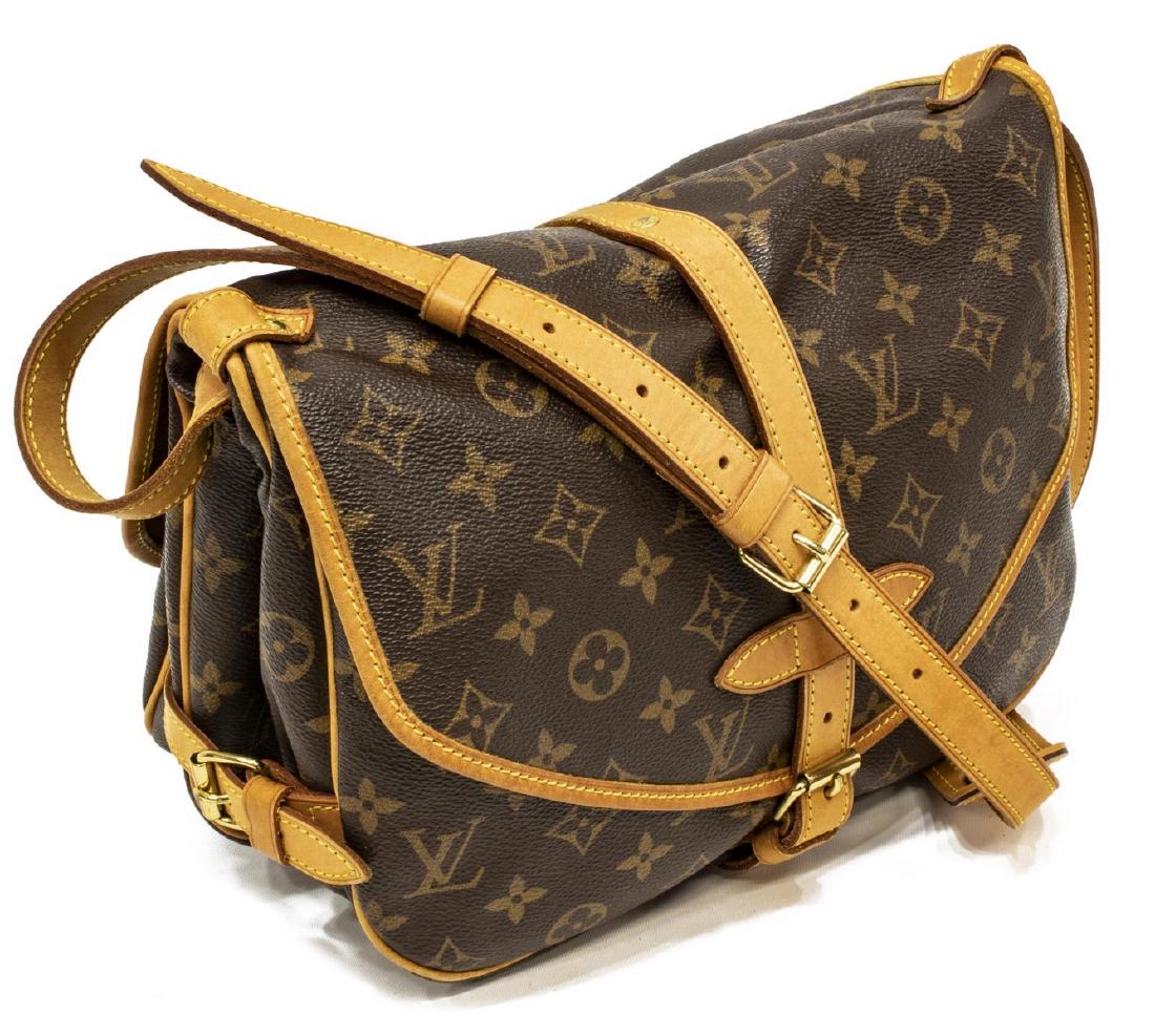 LOUIS VUITTON 'SAUMUR 25' MONOGRAM CROSSBODY BAG (1 of 4)