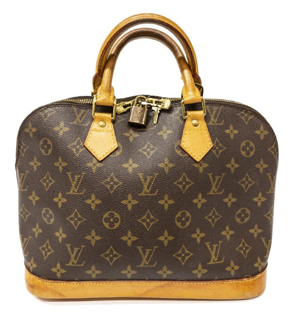 LOUIS VUITTON 'ALMA PM' MONOGRAM CANVAS HANDBAG (1 of 4)