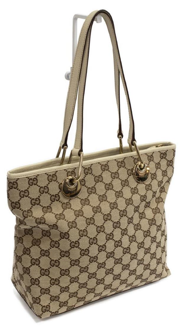 GUCCI 'ECLIPSE MEDIUM' BEIGE TOTE BAG (1 of 4)