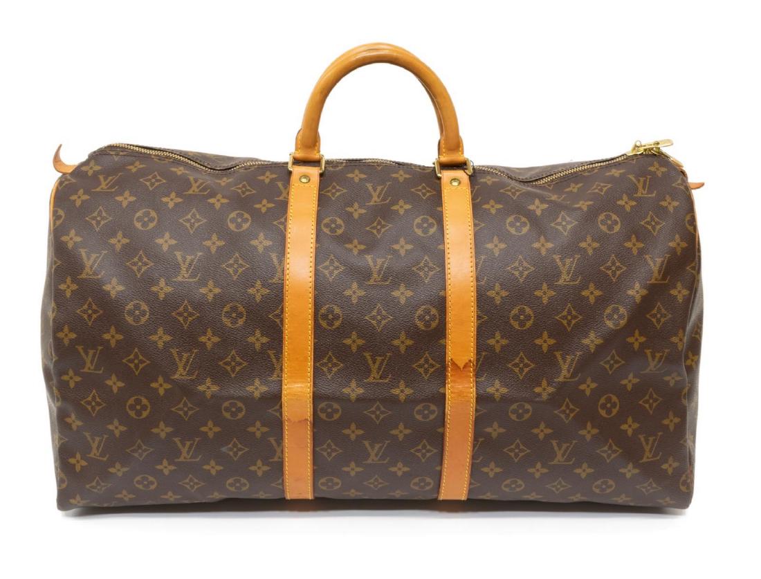 LOUIS VUITTON 'KEEPALL 55' MONOGRAM DUFFLE BAG (1 of 4)