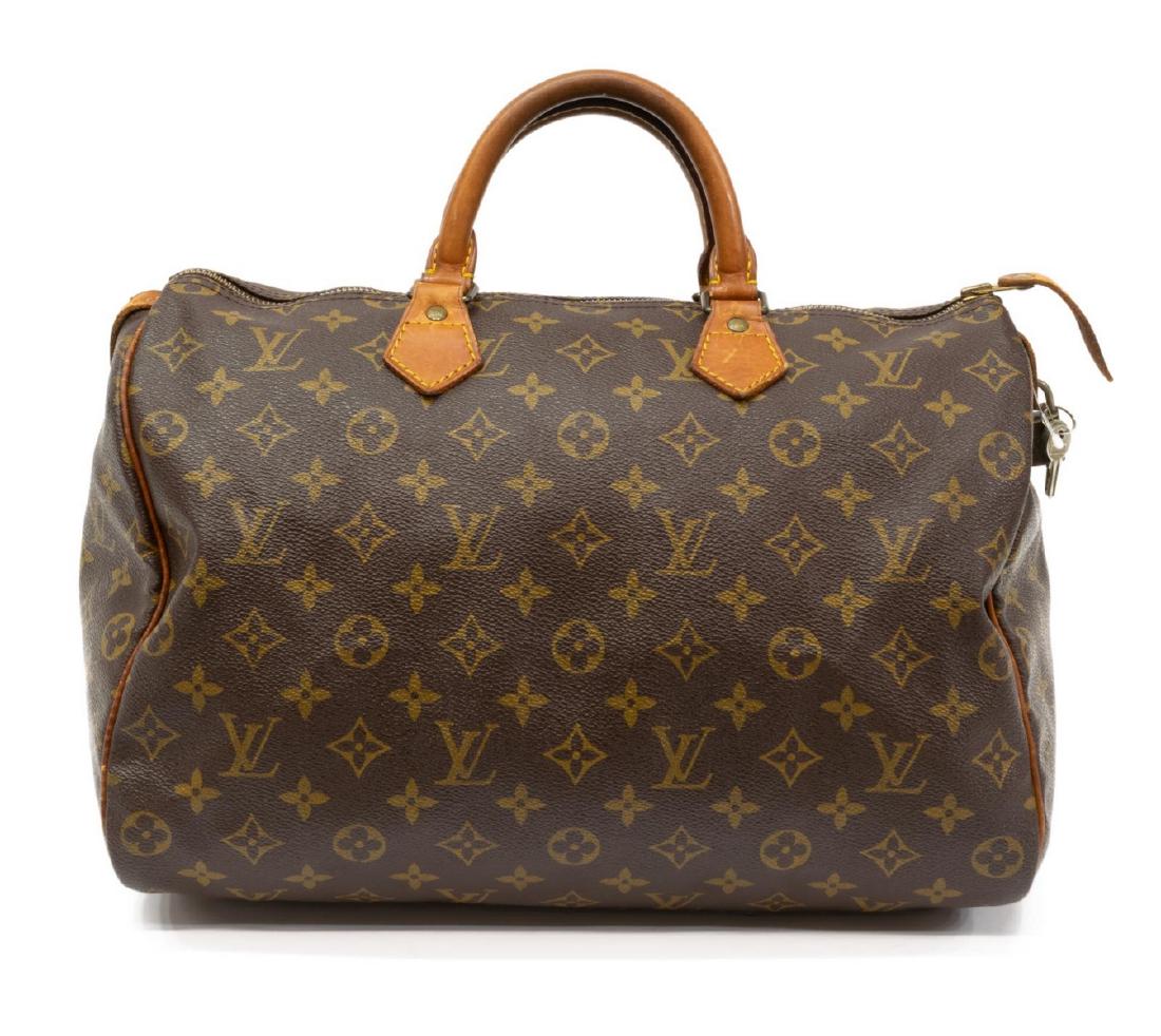 LOUIS VUITTON 'SPEEDY 35' MONOGRAM CANVAS HANDBAG (1 of 4)