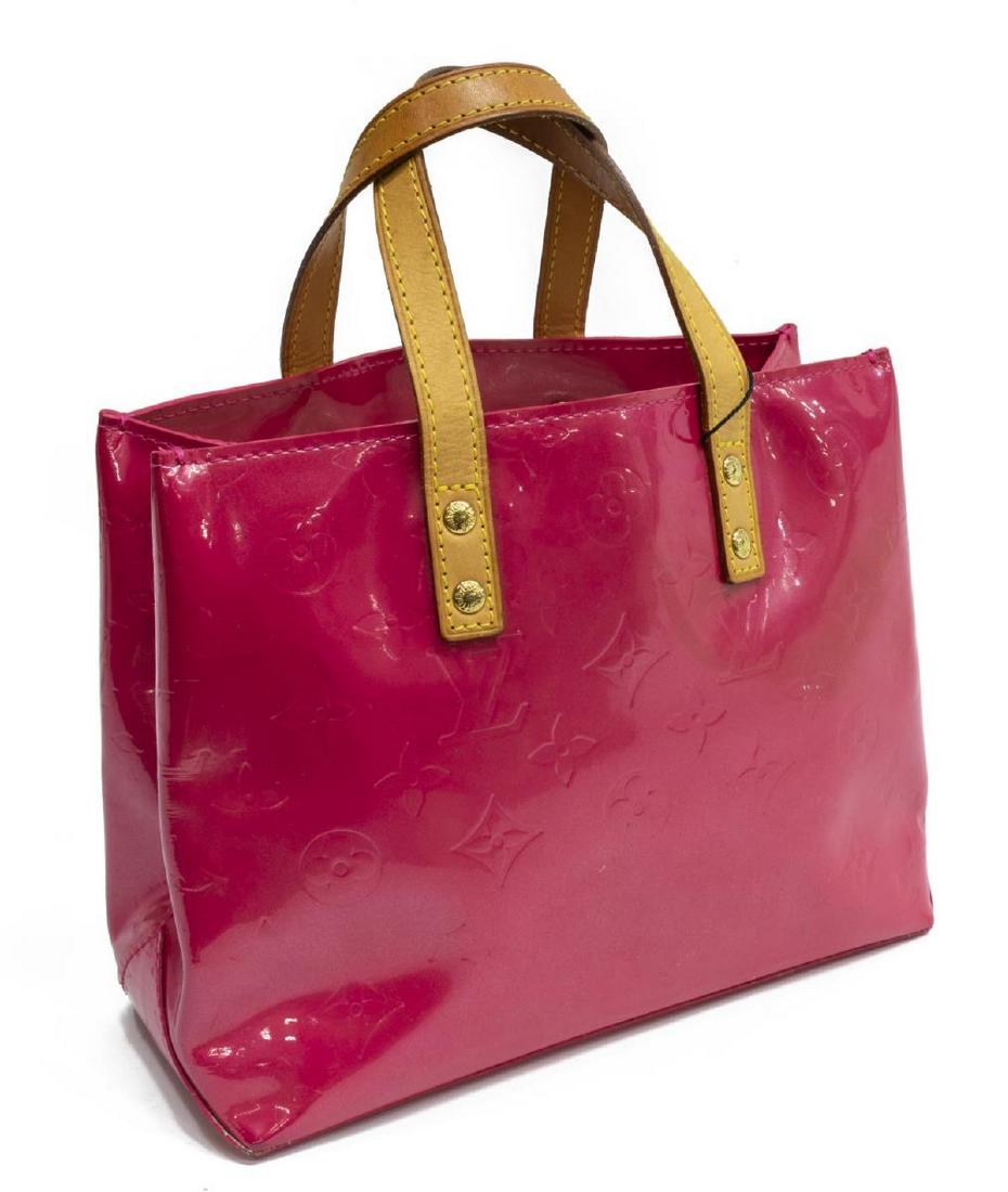 LOUIS VUITTON 'READE PM' FRAMBOISE VERNIS HANDBAG (1 of 4)