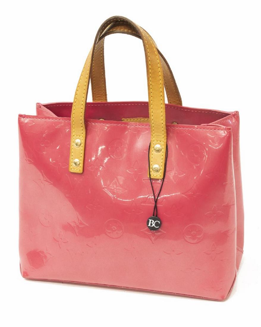 LOUIS VUITTON 'READE PM' PINK VERNIS HANDBAG (1 of 4)