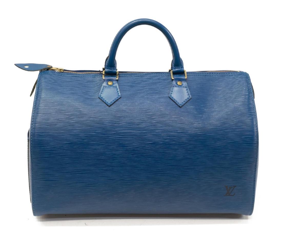 LOUIS VUITTON 'SPEEDY 35' EPI LEATHER HANDBAG (1 of 4)