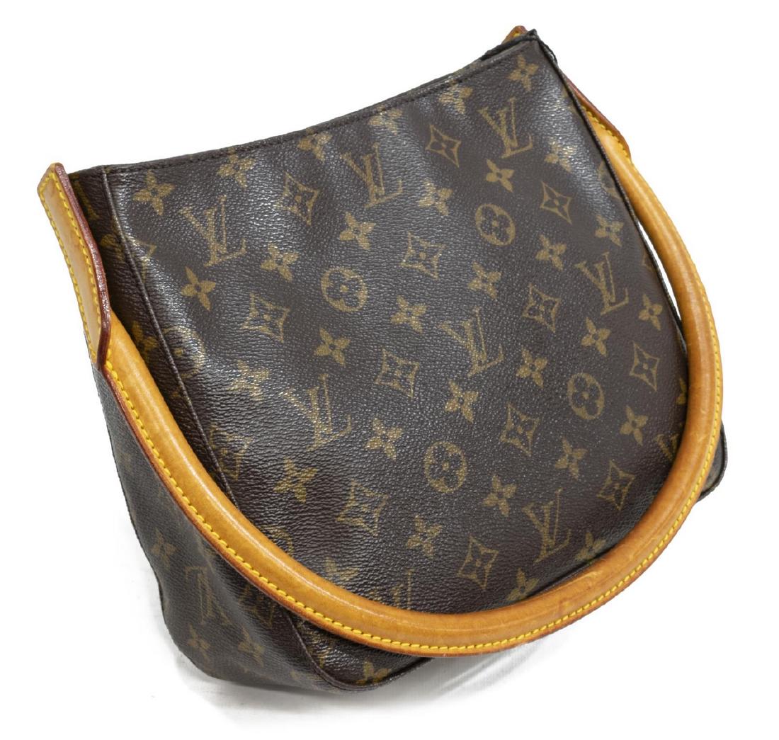 LOUIS VUITTON 'LOOPING MM' MONOGRAM CANVAS HANDBAG (1 of 4)