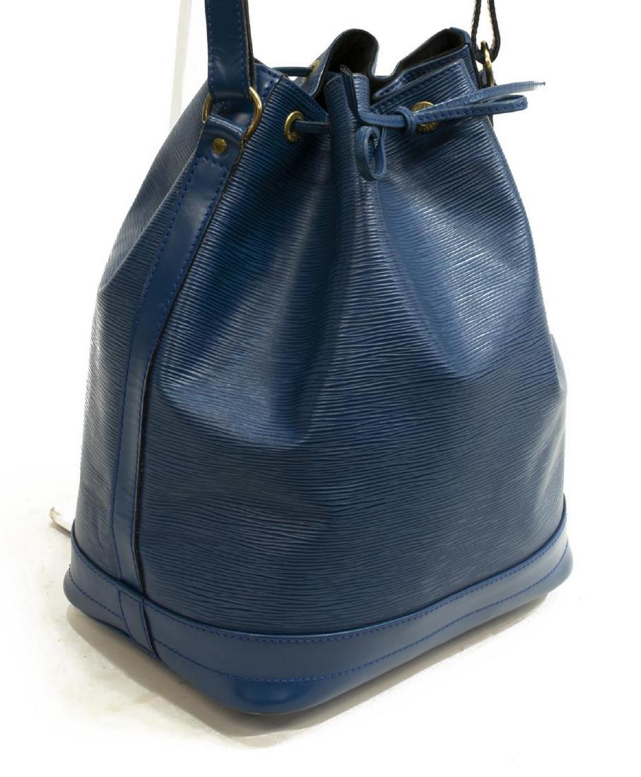 LOUIS VUITTON 'NOE GM' BLUE EPI LEATHER BUCKET BAG (1 of 5)