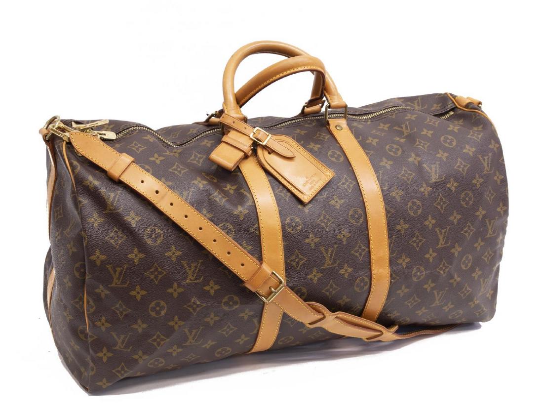 LOUIS VUITTON 'KEEPALL 60' MONOGRAM DUFFLE BAG (1 of 4)