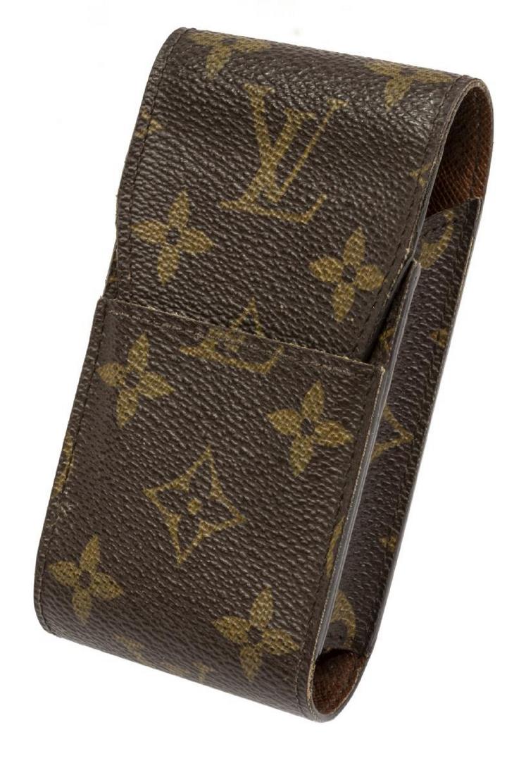 LOUIS VUITTON MONOGRAM COATED CIGARETTE CASE (1 of 3)