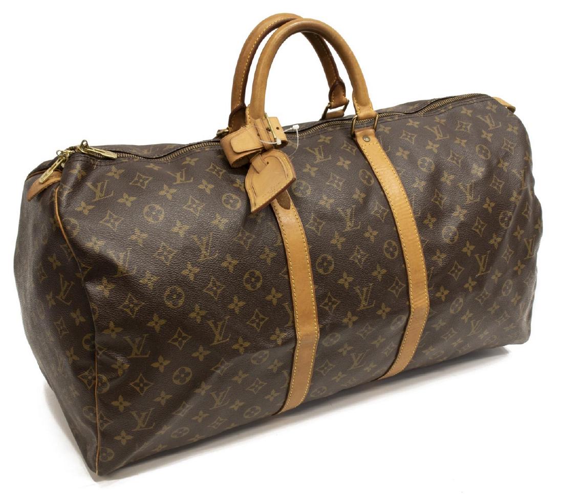 LOUIS VUITTON 'KEEPALL 55' MONOGRAM DUFFLE BAG (1 of 4)