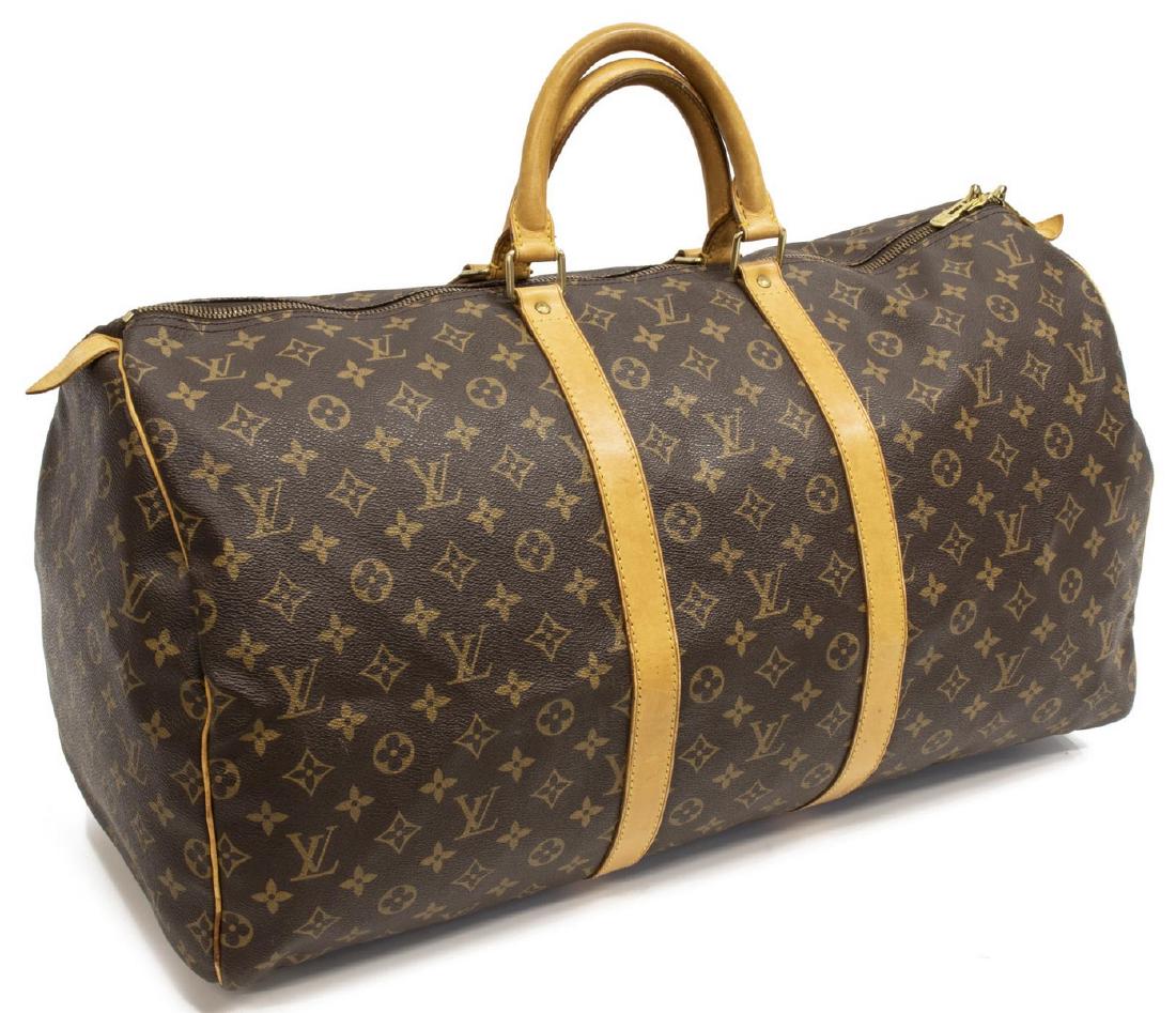 LOUIS VUITTON 'KEEPALL 55' MONOGRAM DUFFLE BAG (1 of 4)