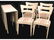 144: HEYWOOD WAKEFIELD MID CENTURY MODERN DINING SET