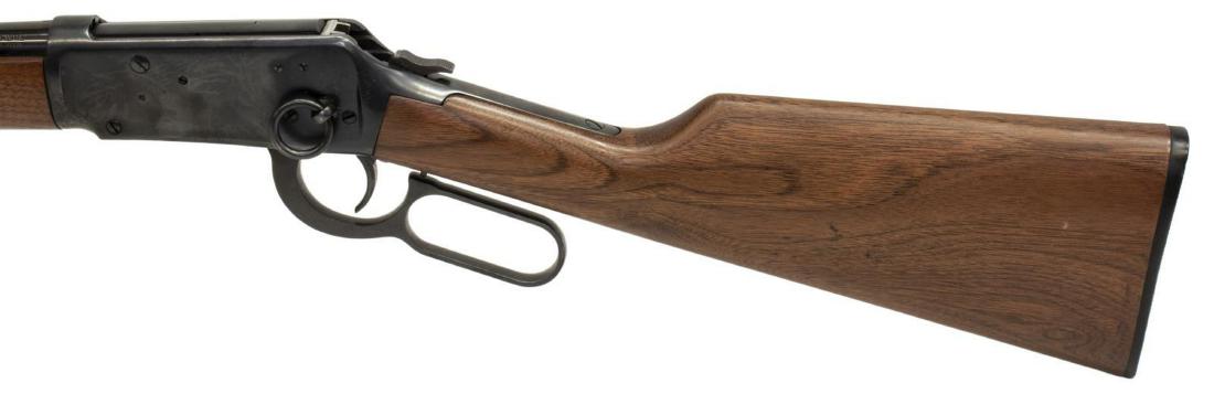 WINCHESTER MOD. 94 TRAPPER SADDLE RING CARBINE 30: Winchester Model 94 Trapper Saddle Ring Carbine, .30-30 caliber, lever action, tubular magazine, 16" barrel, adjustable rear sight, hardwood stock, SN 4943XXX *REQUIRES FFL TRANSFER* Start Price: $300